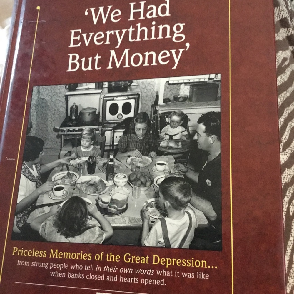 WE HAD EVERYTHING BUT MONEY